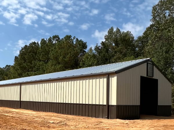 Blue Steel Manufacturing farm and ag post frame building