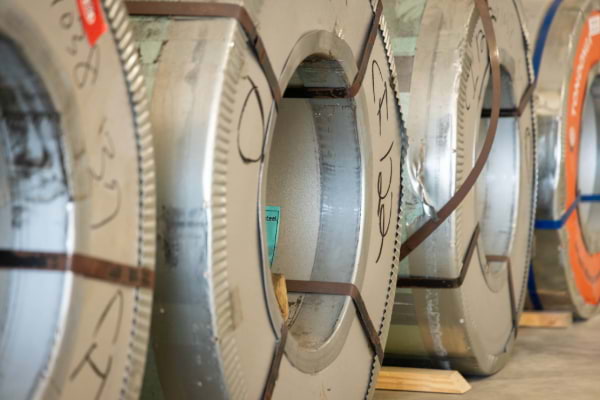 coils of American made metal