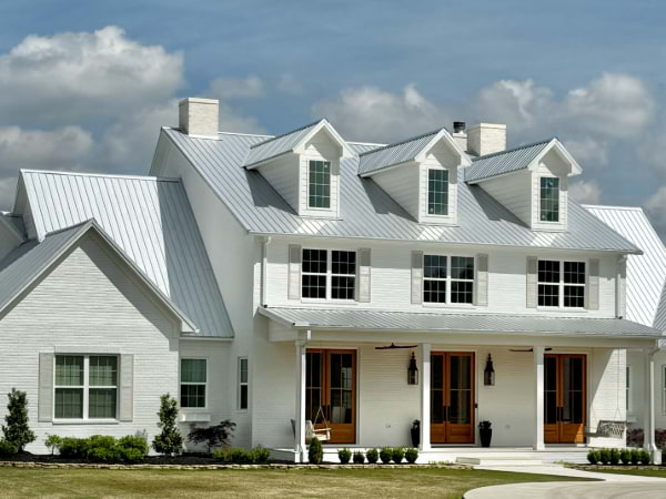 Blue Steel Manufacturing galvanized metal roof